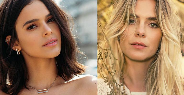 Bruna Marquezine e Carolina Dieckmann são fotografadas juntas em festinha intimista no Rio