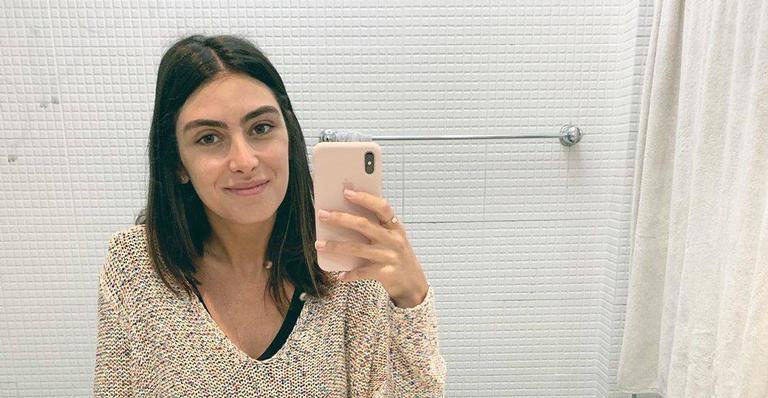 Mariana Uhlmann exibe barrigão do terceiro filho e desabafa: ‘Não foi fácil ‘aceitar’ essa gestação’