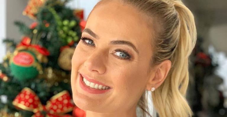 Thaís Pacholek se diverte com o filho, Luis Miguel durante sua festa de aniversário: ‘Meu dia foi assim’