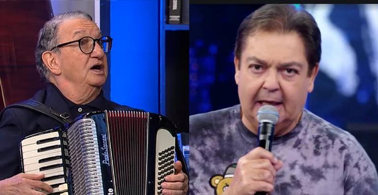 Caçulinha e Faustão aparecem juntos em momento raro durante encontro