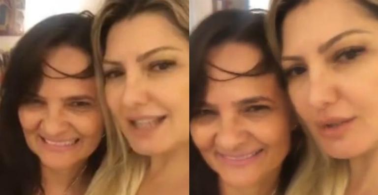 Antonia Fontenelle ganha presente da mãe biológica e se emociona: ”Única coisa que tinha pra me dar”