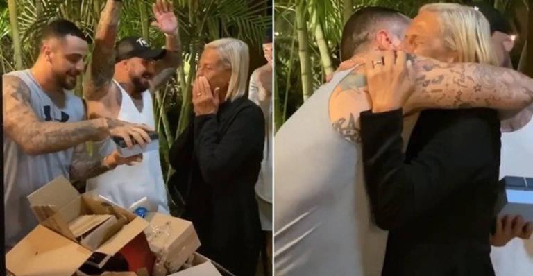 Felipe Titto dá apartamento de presente para a mãe: ”Por tudo que a gente passou”