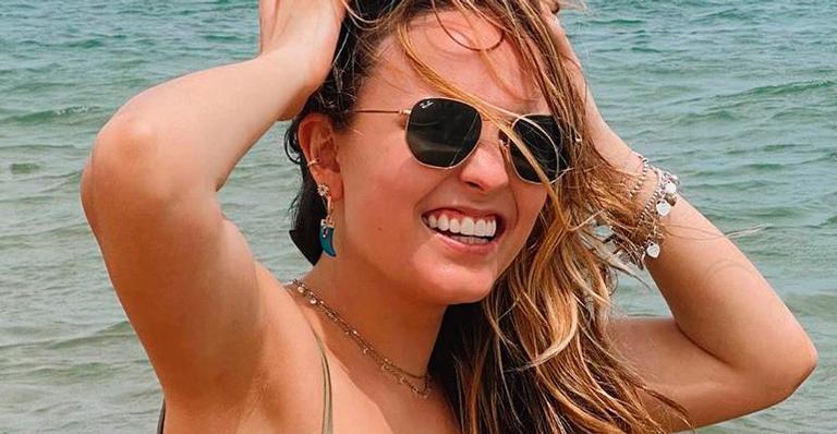 Larissa Manoela ostenta novo visual em clique de biquíni no Rio: ”Deusa!”
