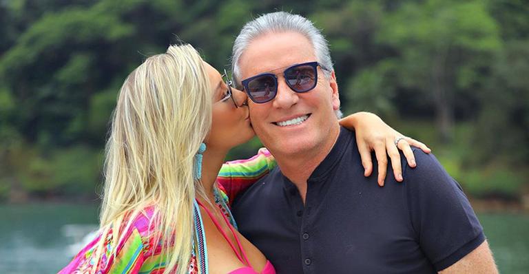 Rafaella Justus dá beijinho na barriga de grávida da madrasta, Ana Paula Siebert