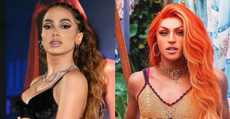 Reconciliadas? Anitta e Pabllo Vittar voltam a se seguir nas redes sociais