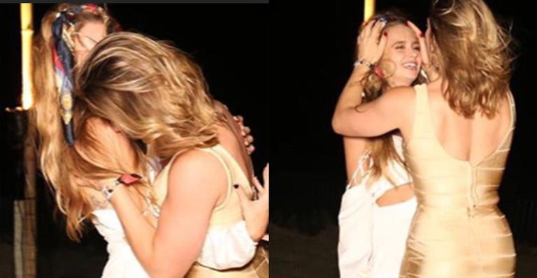 Sheila Mello reencontra filha de Xuxa e não segura a emoção: ”A vida sempre surpreende”