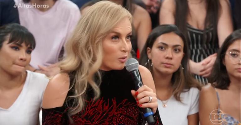 Angélica tem ataque de sinceridade ao falar das ex-namoradas de Huck: ”Tenho trauma”