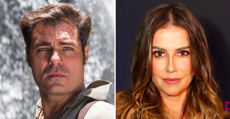 Sem camisa, Thiago Lacerda mostra físico e Deborah Secco comenta: ”Que delícia”