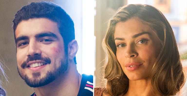 Caio Castro presenteia Grazi Massafera com gatinho de estimação