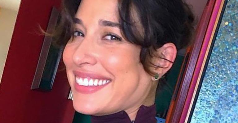 Giselle Itié exibe barrigão de grávida e desabafa sobre perrengues: ”Agora eu posso?”