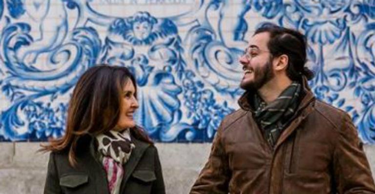 Fátima Bernardes mostra todo seu romantismo em clique especial ao lado de Túlio Gadêlha