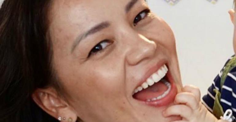 Geovanna Tominaga surpreende ao mostrar mistura de traços do bebê: ”Japonês ruivinho”