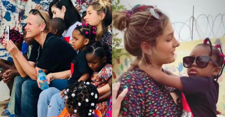 Sasha e Xuxa Meneghel realizam viagem missionária pela África: ”Melhor presente”
