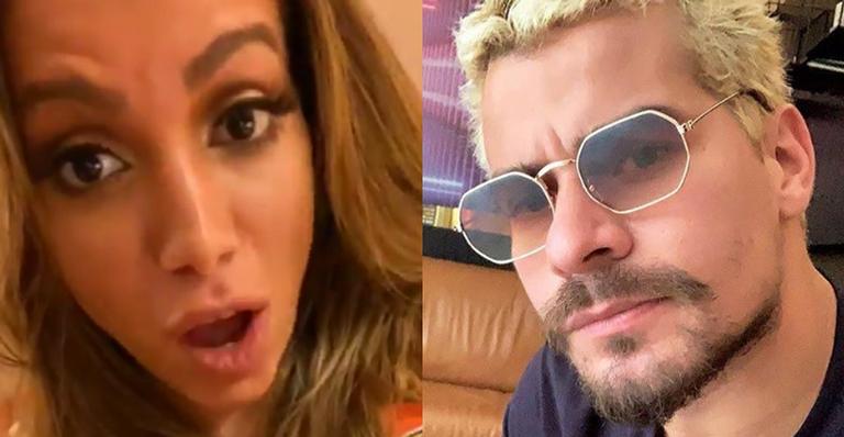 Anitta se pronuncia após rumores de que tenha trocado beijos quentes com Thiago Martins