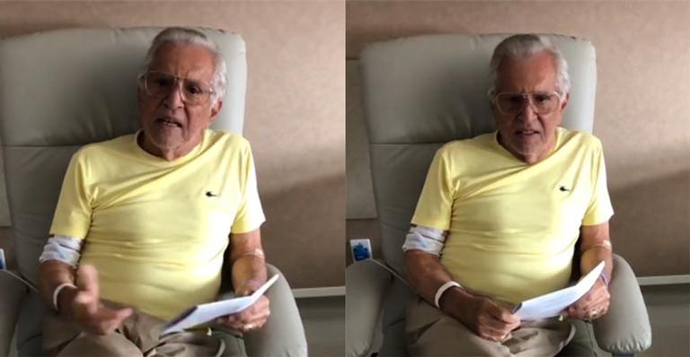 Internado, Carlos Alberto de Nóbrega se pronuncia sobre doença