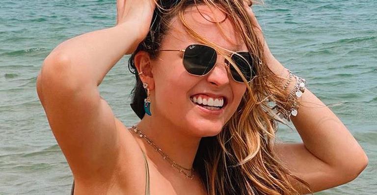 Larissa Manoela curte praia no Rio de Janeiro e recebe chuva de elogios