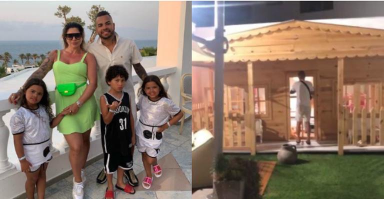 Dani Souza deixa internautas boquiabertos com a ‘casa de bonecas’ das filhas