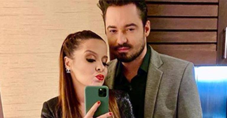Maiara e Fernando surgem juntos em passeio de carro