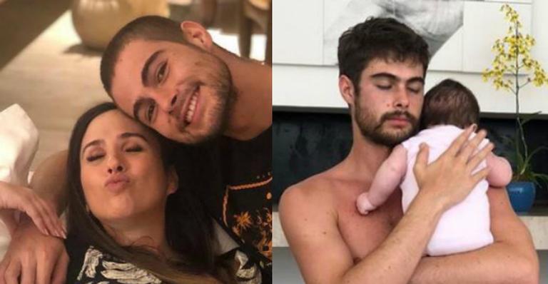 Fofura! Tatá Werneck mostra Rafa Vitti fazendo ioga com a filha e momento comove fãs