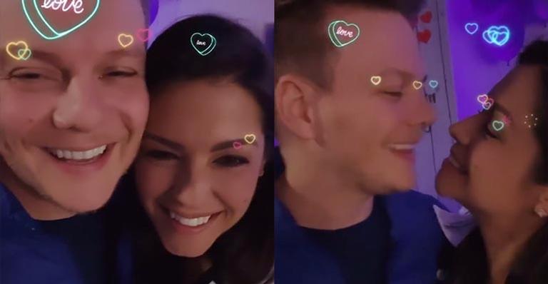 Thais Fersoza faz festa de aniversário surpresa para Michel Teló