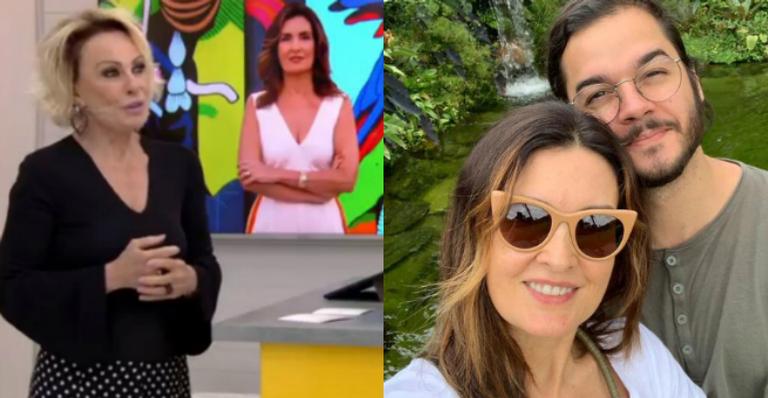 Ao vivo, Ana Maria Braga questiona Fátima Bernardes se os filhos tem ciúmes de Túlio Gadêlha