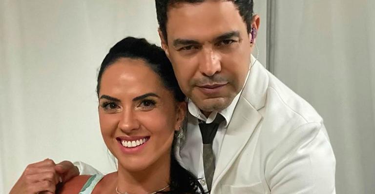 Graciele Lacerda compartilha momento íntimo com Zezé di Camargo e se declara: ”Só nós dois”