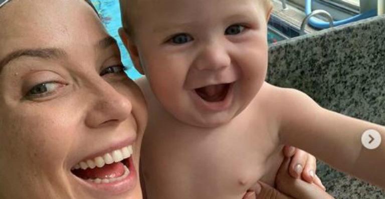 Luiza Possi celebra sete meses do filho com mensagem especial: ”Melhor coisa que me aconteceu”