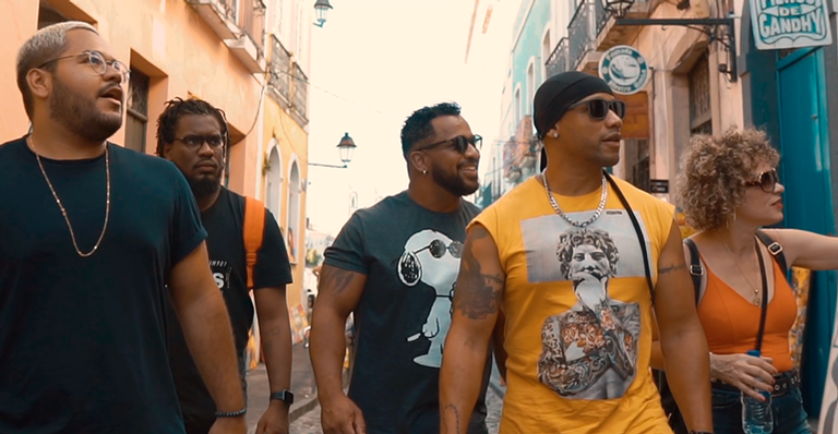 Angelo & Angel e Filhos de Jorge lançam clipe de “Mamacita” gravado na Bahia
