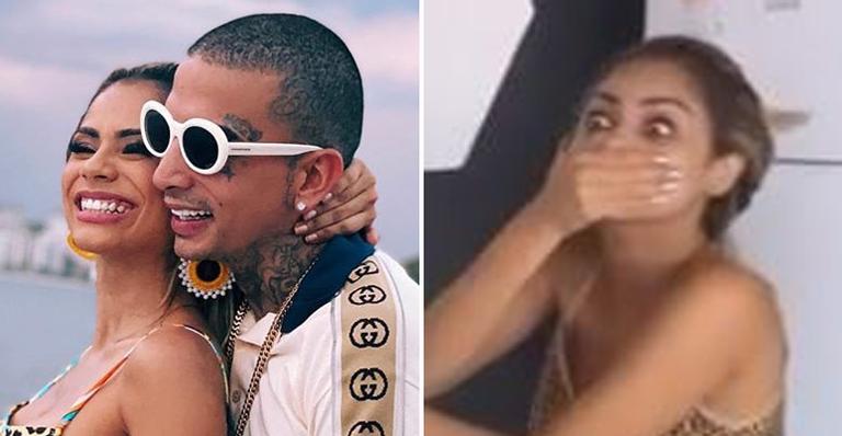 Lexa registra acidente engraçado em aula de boxe com o marido, Guimê