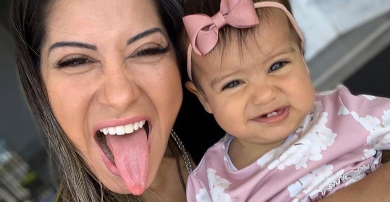 Fofura! Mayra Cardi flagra Sophia dançando muito ao som de Lexa: ”Fã mini da titia”