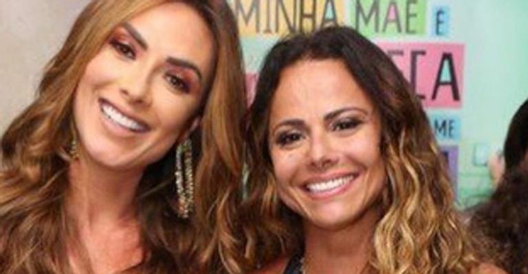 Vivianne Araújo e Nicole Bahls posam juntas e selam a paz após trocas de farpas