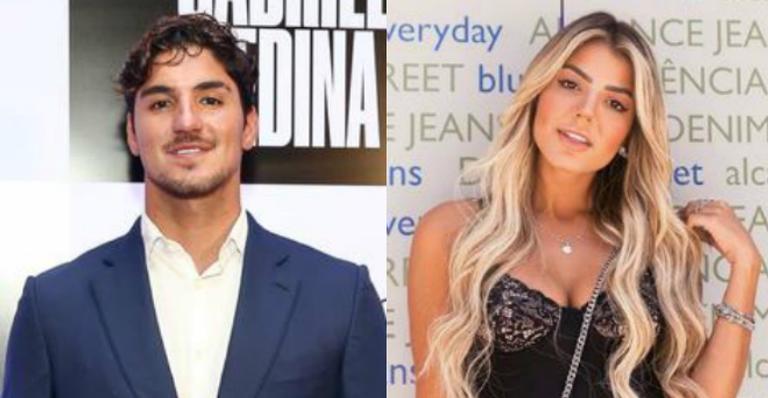 Novo casal? Gabriel Medina e ex-BBB Hariany trocam beijos em boate, diz colunista