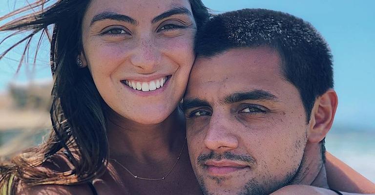 Mariana Uhlmann posta clique encantador com os filhos e brinca: ‘A primeira de 800 fotos’