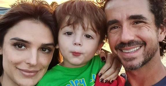 Comemorando 40 anos, Felipe Andreoli diz que esposa e filho são seus maiores presentes