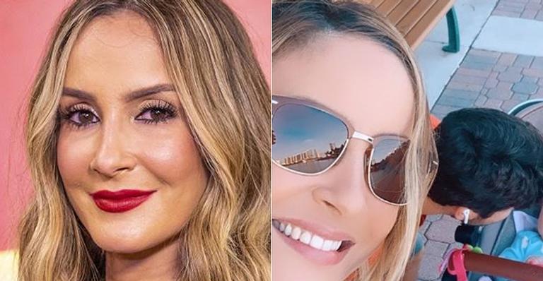 Claudia Leitte mostra a filha gargalhando em carrinho de bebê e semelhança choca fãs