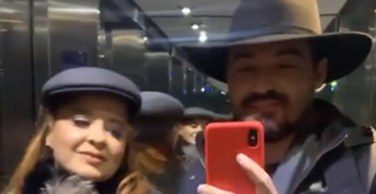 Fernando se surpreende com look luxuoso de Maiara: ”Que elegância”