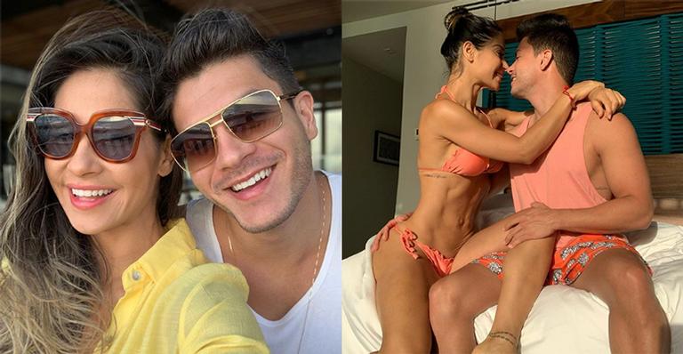 Mayra Cardi revela detalhe da vida íntima com Arthur Aguiar