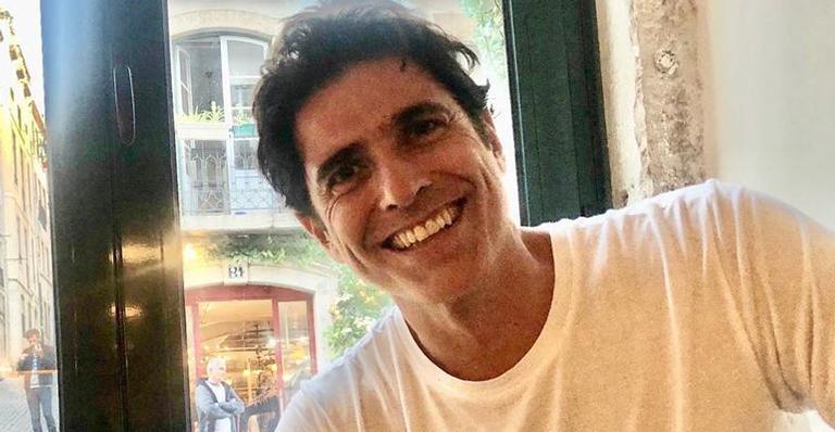 Em Portugal, Reynaldo Gianecchini encontra Claudia Raia e se derrete: ”Amor da minha vida”