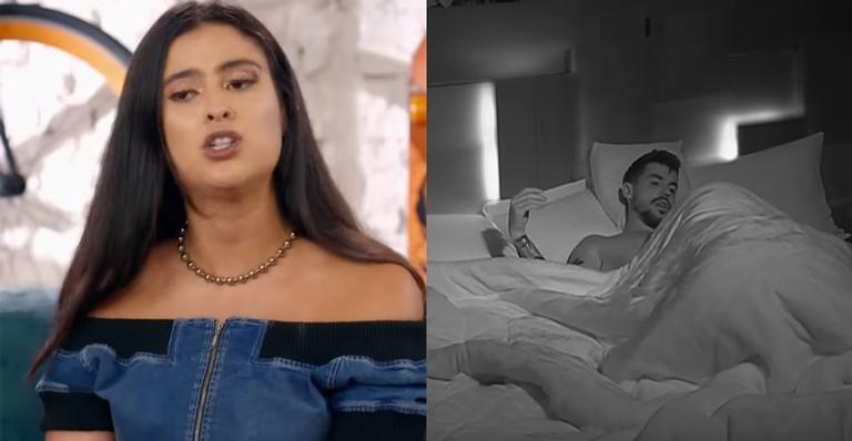 Hana Khalil revê cena picante que protagonizou com Lipe Ribeiro: ”Eu sei fazer”
