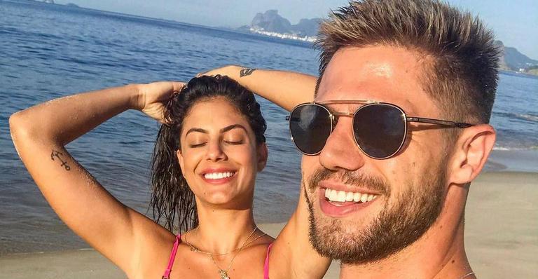 Jonas Sulzbach se emociona ao receber mensagem de aniversário de Mari Gonzalez: ‘Amo demais essa mulher’