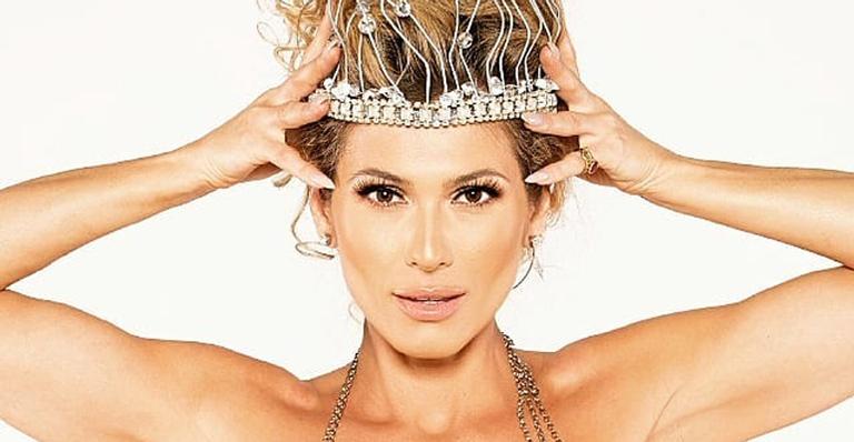 Lívia Andrade é acusada por fã de adulterar imagem e rebate: ”Você está desatualizada”