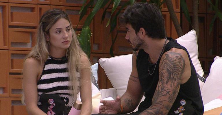 BBB20: Guilherme abre o coração em conversa sincera com Gabi: ”Não estou me importando”