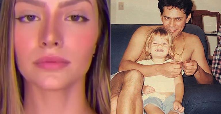 Filha de Leandro surge nua nas redes sociais e faz protesto ousado contra críticas