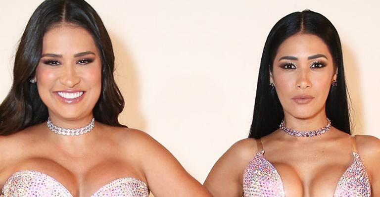 Simone e Simaria causam com looks sensuais em gravação de novo DVD