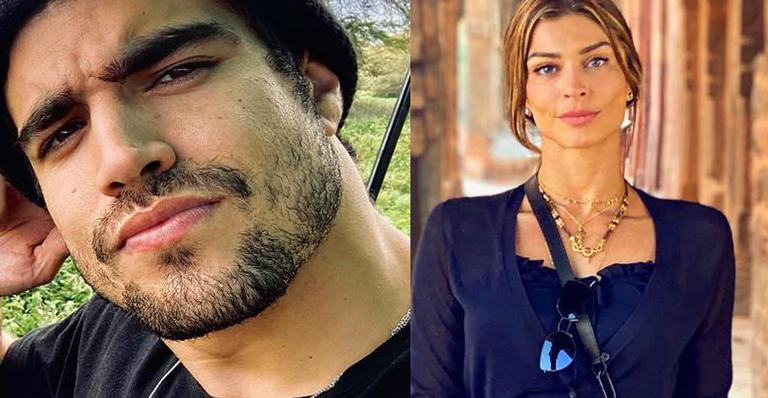 Caio Castro deixa discrição de lado e curte noite romântica com Grazi Massafera: ”Feliz dia dos namorados”