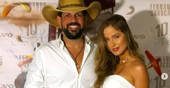 Esposa de Sorocaba exibe barrigão e reflete sobre gestação: ”Vontade de sumir”