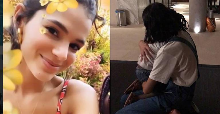 Bruna Marquezine abre sua mansão para crianças refugiadas e protagoniza momento comovente
