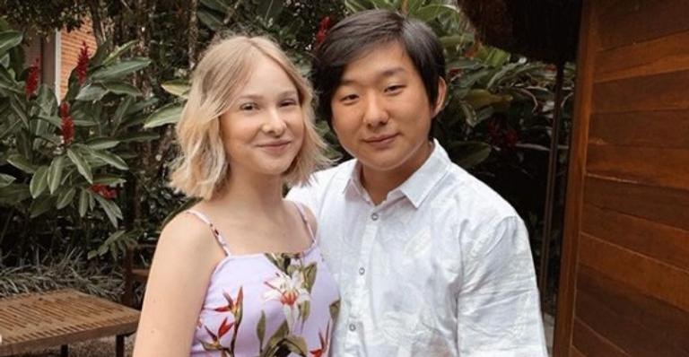 BBB20: Esposa de Pyong mostra a primeira foto do filho recém-nascido