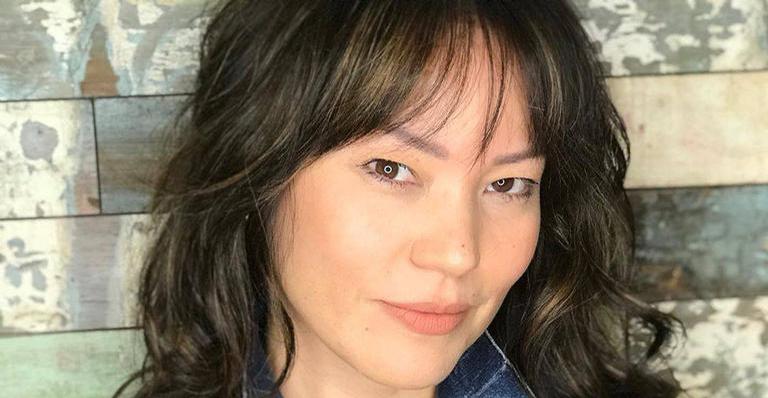 Geovanna Tominaga compartilha clique com o herdeiro e se derrete: ”Presente de Deus”