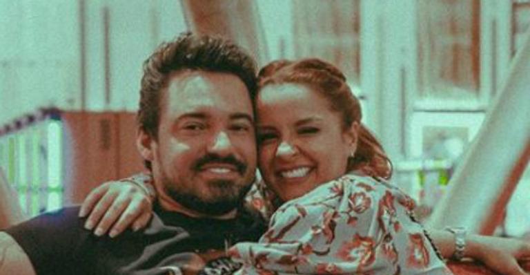 Maiara beija muito Fernando Zor em clique romântico nos Estados Unidos